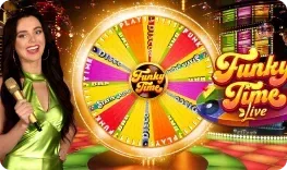 Funky Time — live casino bij DudeSpin