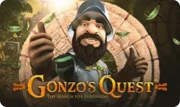 Gokkast Gonzo's Quest met Avalanche-rollen