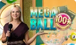 Mega Ball — live casino bij DudeSpin